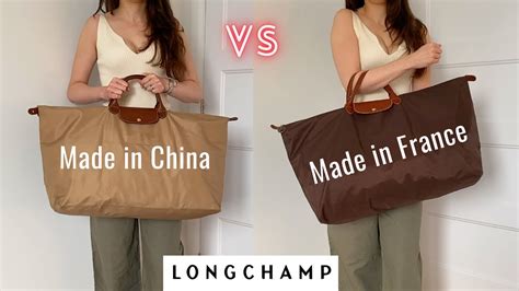 are longchamp bags made in china|longchamp made in where.